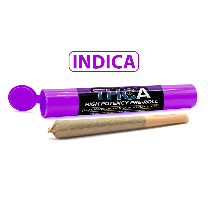 Indica THCa Pre Rolls (1.5g) – Grand Daddy Purple, Quantity: 5 Prerolls