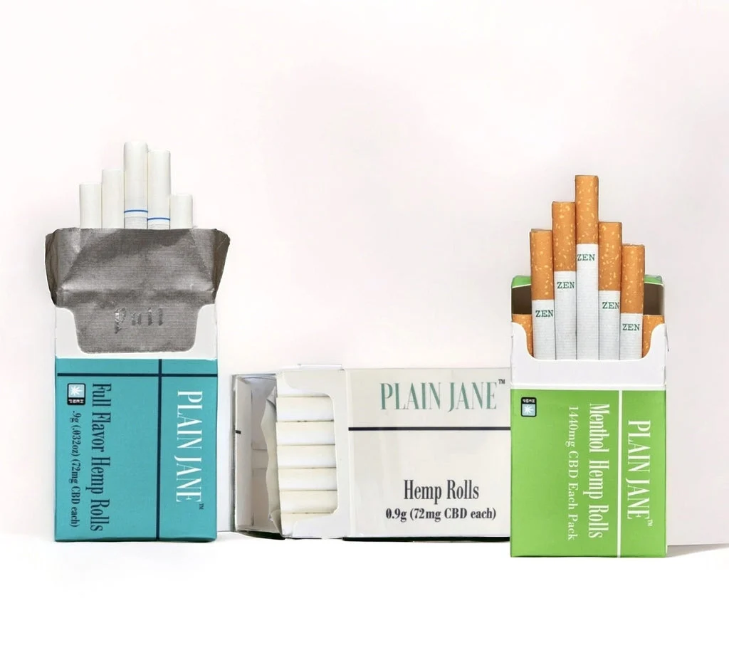 Plain Jane Hemp Filtered Pre-Roll Trio – 3 Full Flavor 20 ct Pack Trio