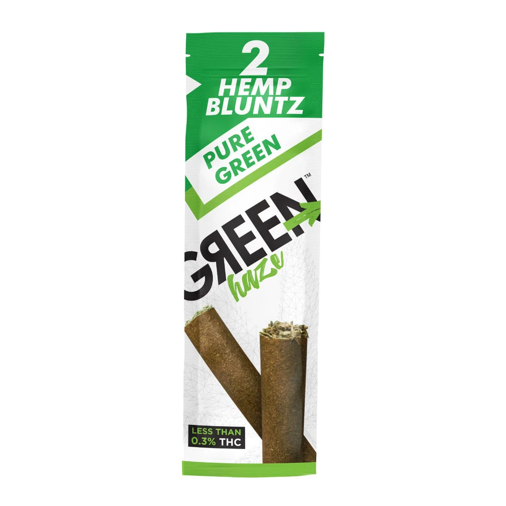 Green Haze Hemp Bluntz Singles